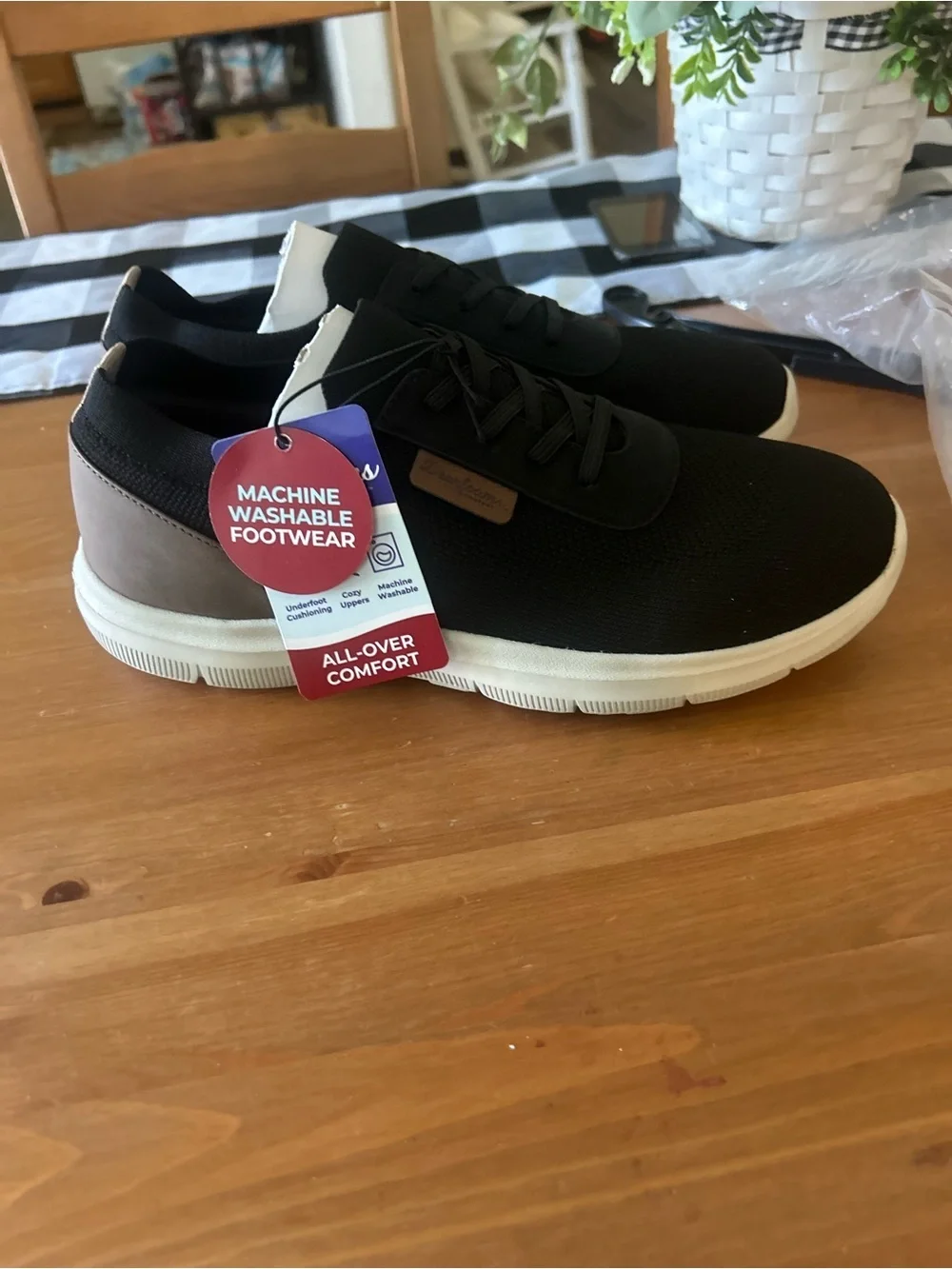 NWT Dearfoams Men's Sport Slip On Size 8